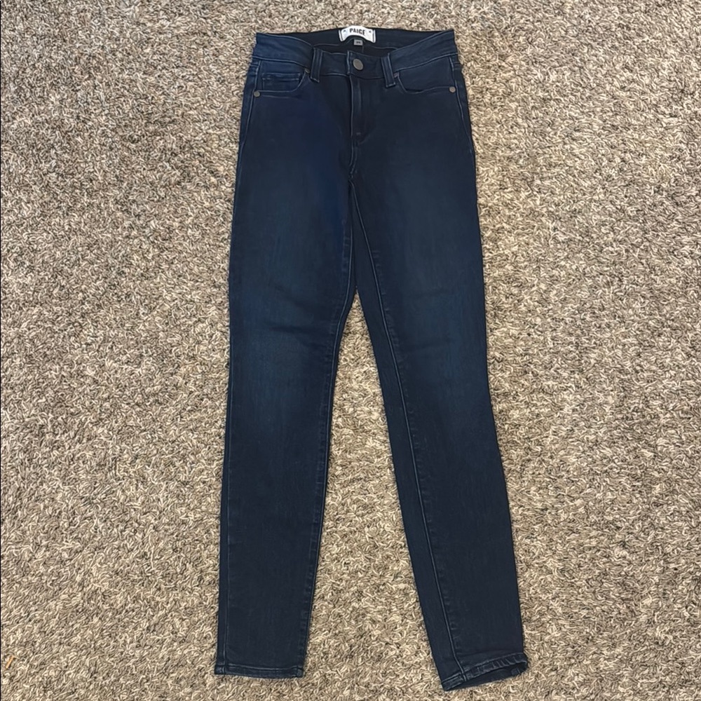 Paige Women's Dark Blue Jeans